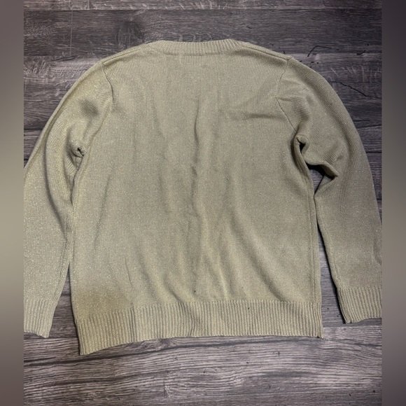 BEA Women's Olive Cardigan Sweater - Picture 4 of 7